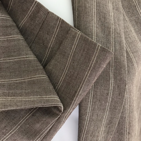 Grey Stripe Anne Klein Blazer - Picture 5 of 8